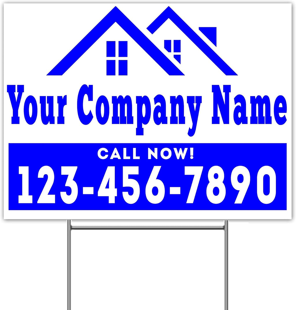 24x18 Double-Sided Waterproof Plastic Bandit Signs F6748