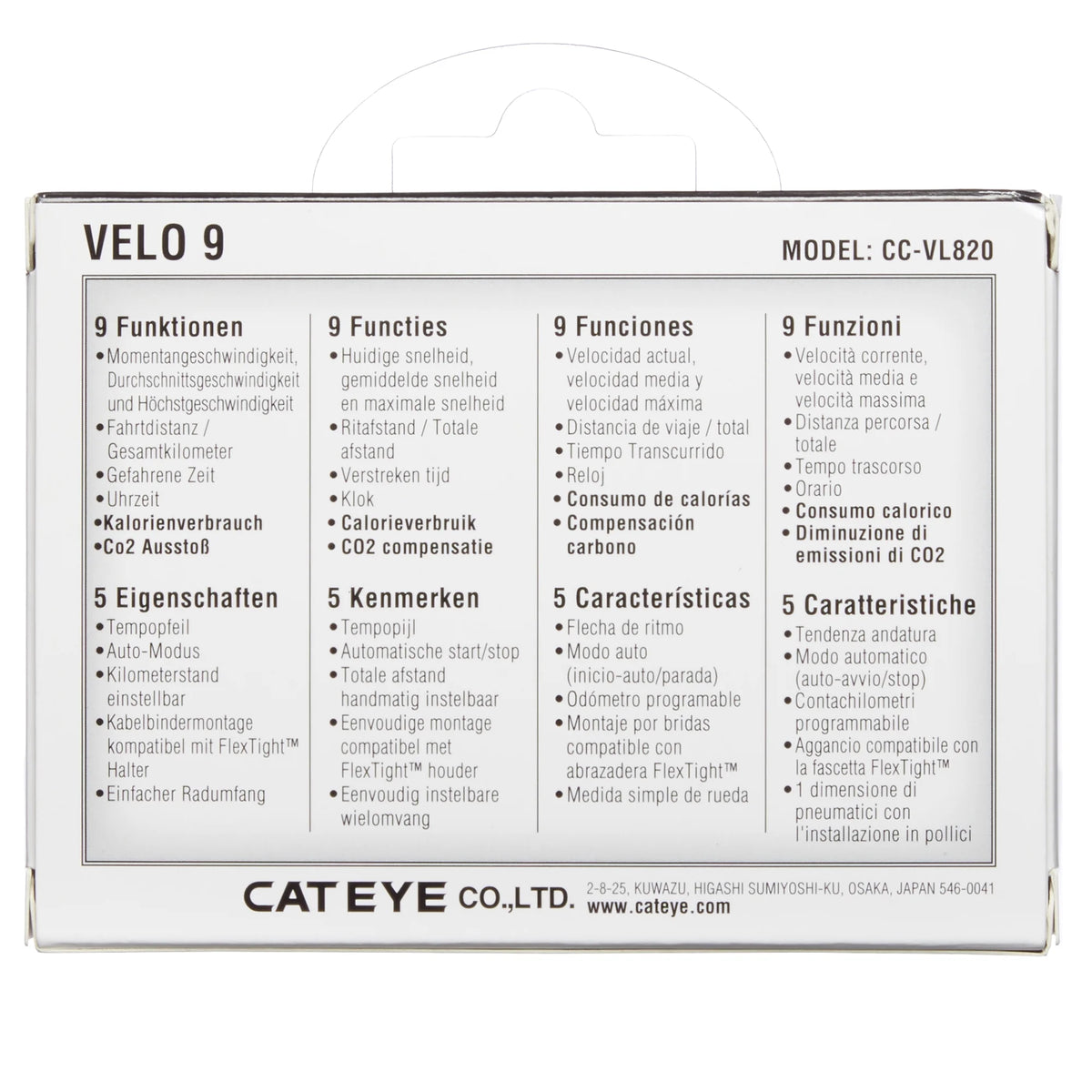Velo 9 L791