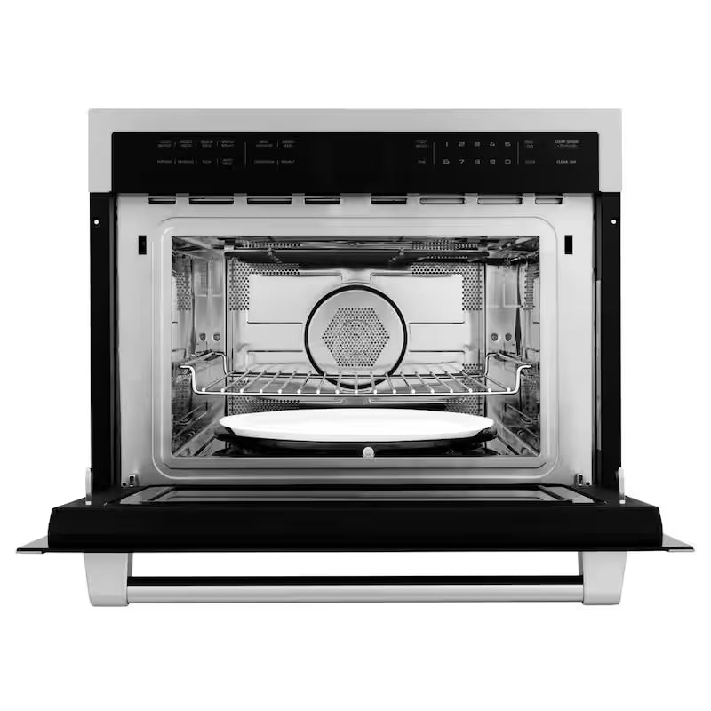 1000-Watt Built-In Microwave Oven in Stainless Steel H895