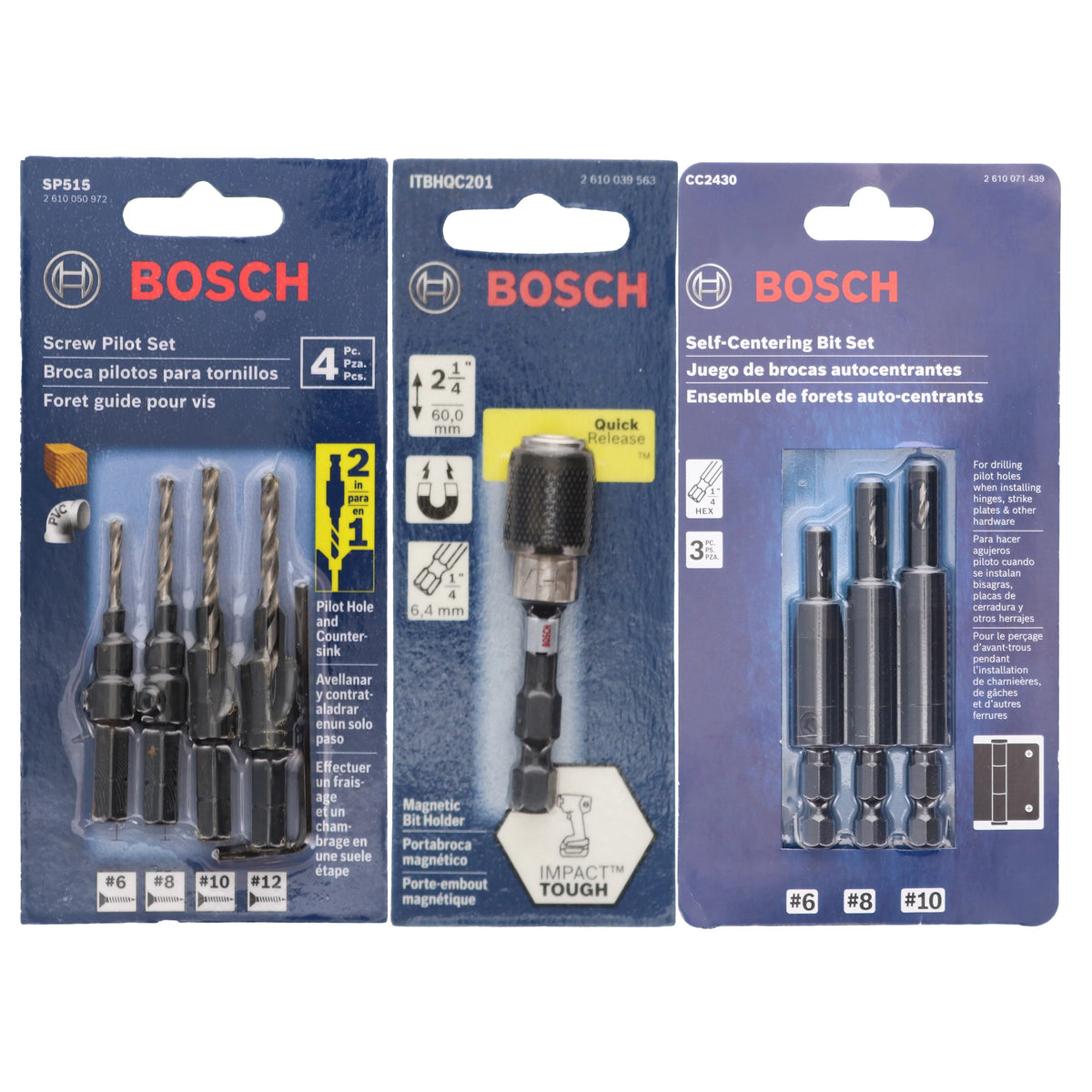 9 Piece Drill Bit Set U689308