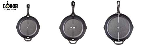 12 inch Seasoned Cast Iron Skillet with Silicone Hot Handle Holder Z2775