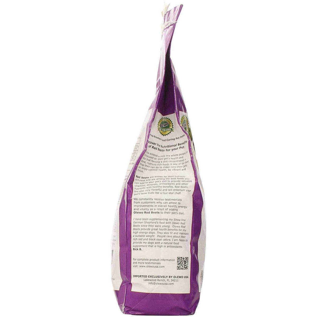 Dehydrated Red Beets Dog Food Supplement P110686