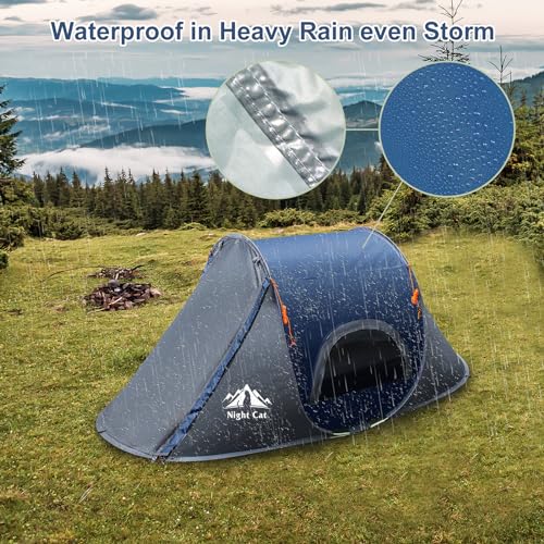 1 Person Waterproof Instant Pop-up Camping Tent L595