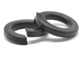 Black Zinc Plated Medium Carbon Steel Lockwasher L4395