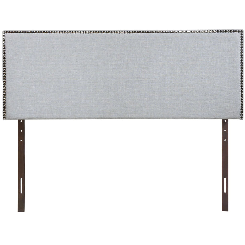 Grey Fabric Upholstered Headboard O2928