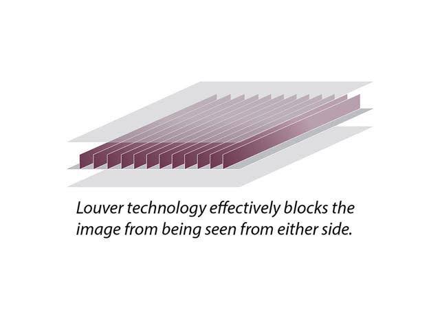 Black Widescreen Privacy Filter B682