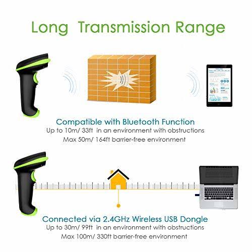 2D 1D QR PDF417 Data Matrix Barcode Scanner Wired CMOS Reader Y75144