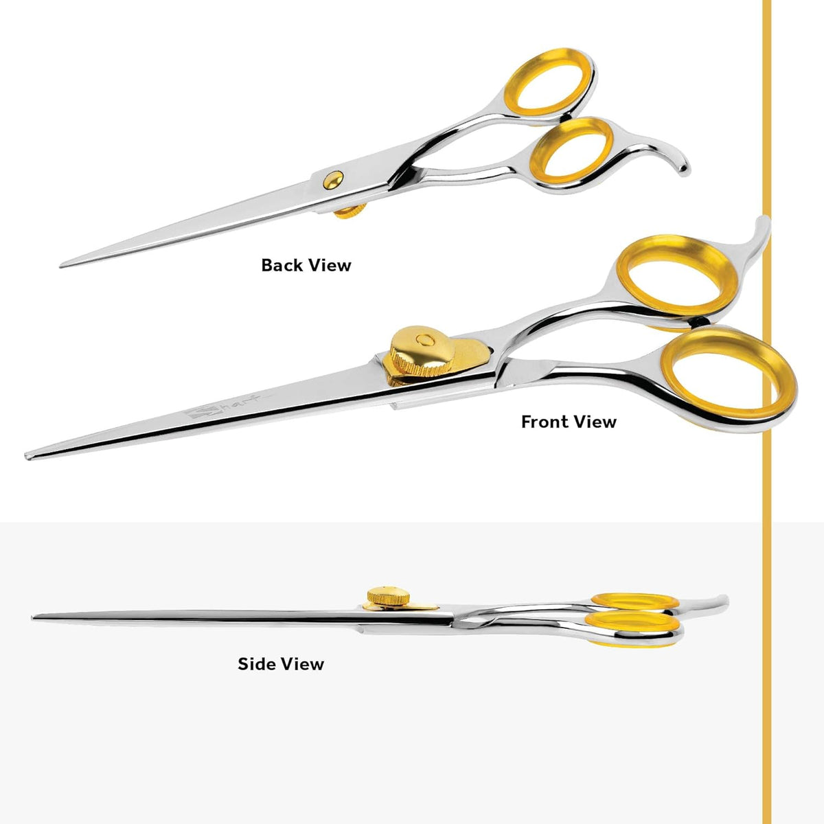 6.5 Inch 440c Japanese Stainless Steel Pet Grooming Scissors M238307