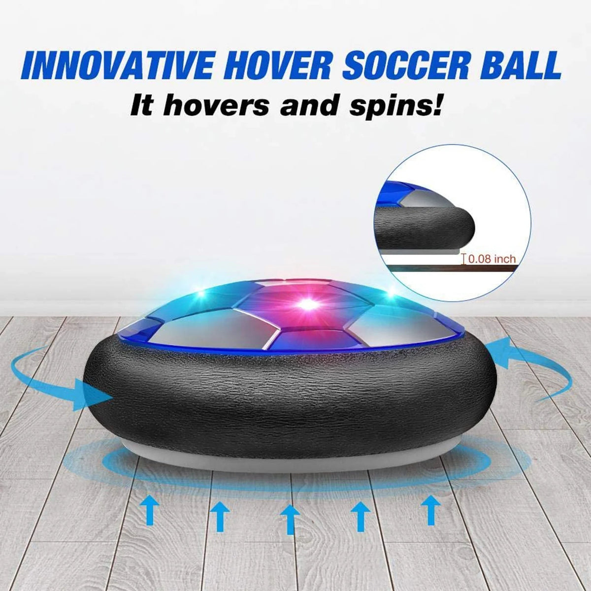 Hover Soccer Ball with Colorful LED Light N920