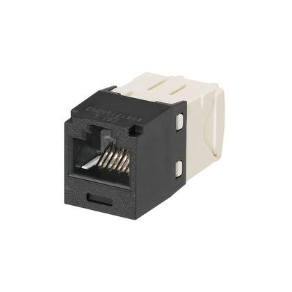 1-Port Mod Jack Cat6 Black 24 PK E366704