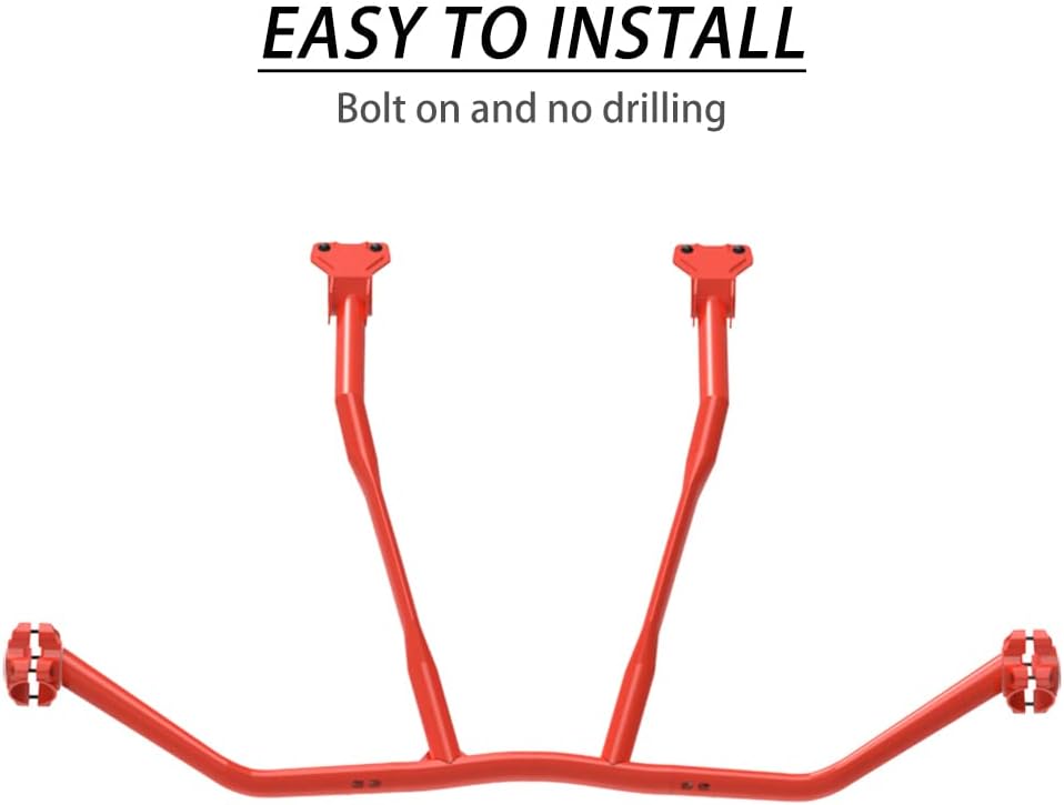 Front Intrusion Bar with Red Powder Coating Y393540