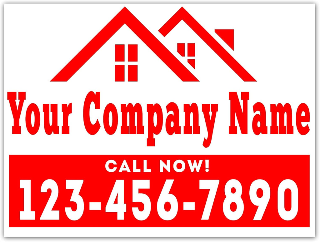 24x18 Double-Sided Waterproof Plastic Bandit Signs F6748