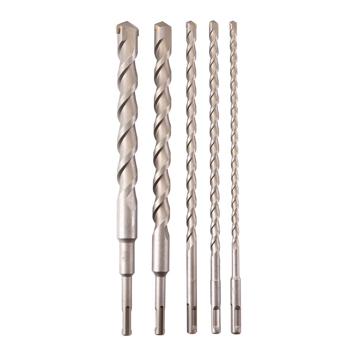 12 in. SDS Masonry Bit Set, 5 Piece P2550