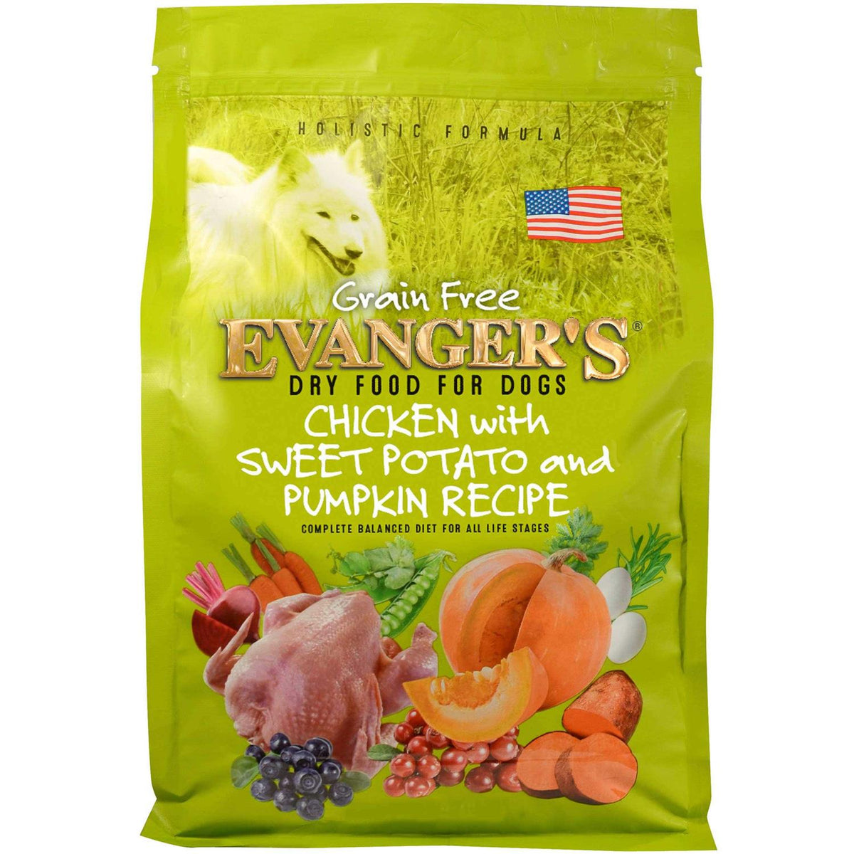 Chicken Sweet Potato Pumpkin Grain Free Dry Dog Food L492264
