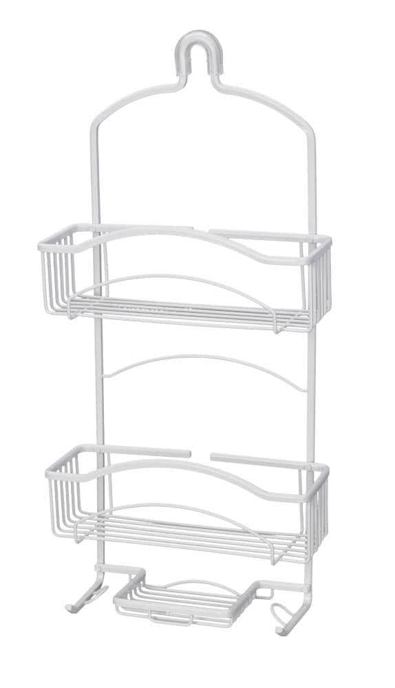 2 Shelf Aluminum Shower Caddy T539