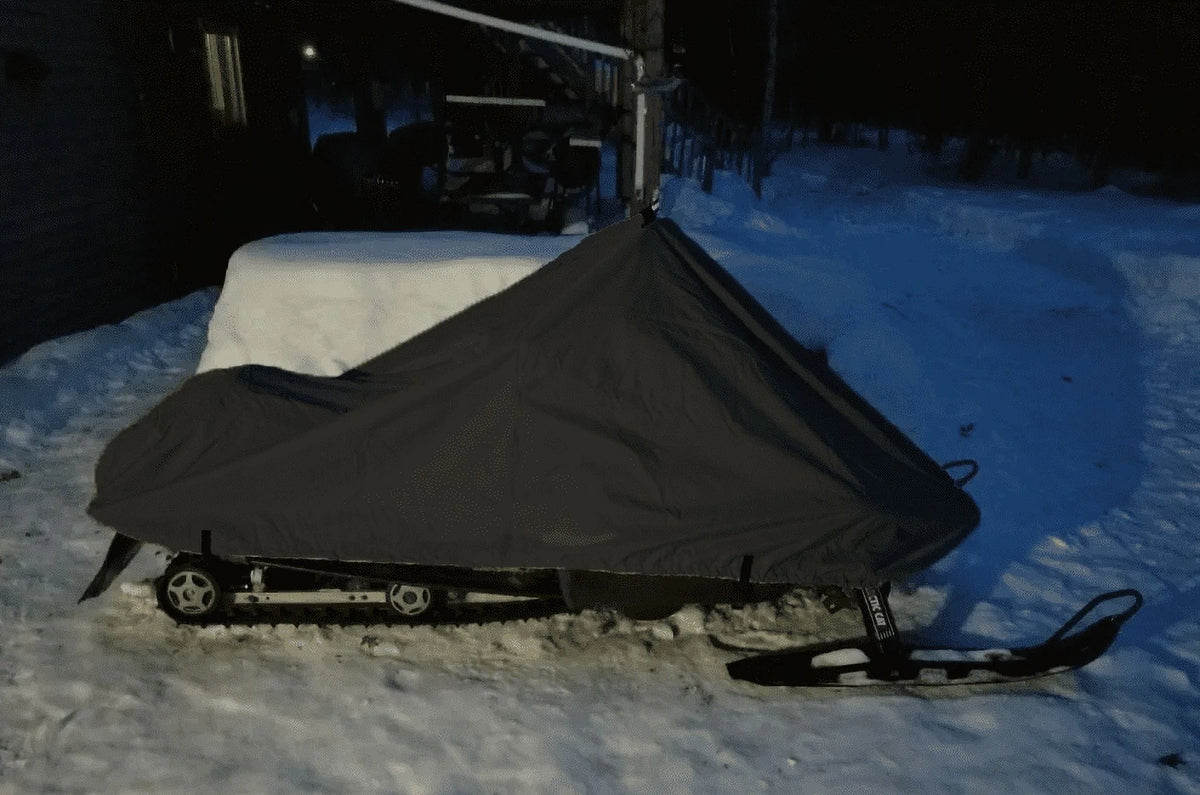 200 Denier All Black Snowmobile Cover A291