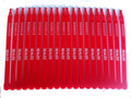Red Plastic Seal Security with Print Progressive Numbering Z338751