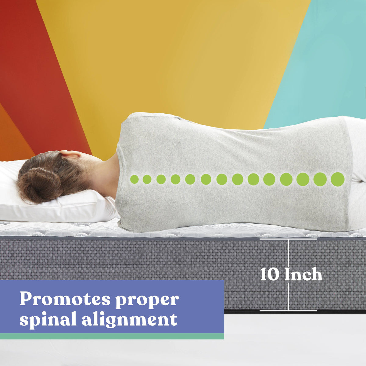 10 inch Hybrid Mattress California King E998487