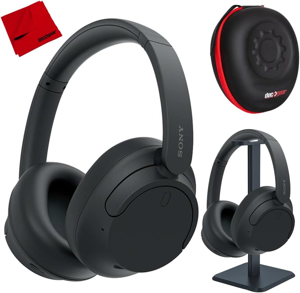 Wireless Noise Cancelling Headphone, Black X590