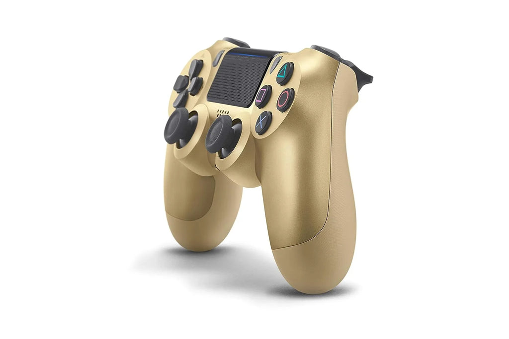 Gold Blue Wireless Controller Bundle with Charging Cable C4578