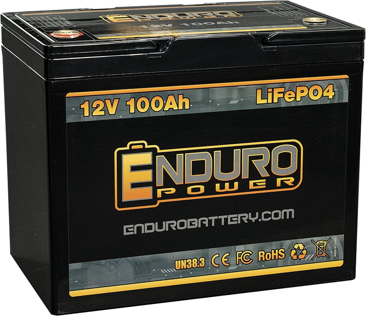 12V 100Ah LifePO4 Lithium Deep Cycle Battery G537