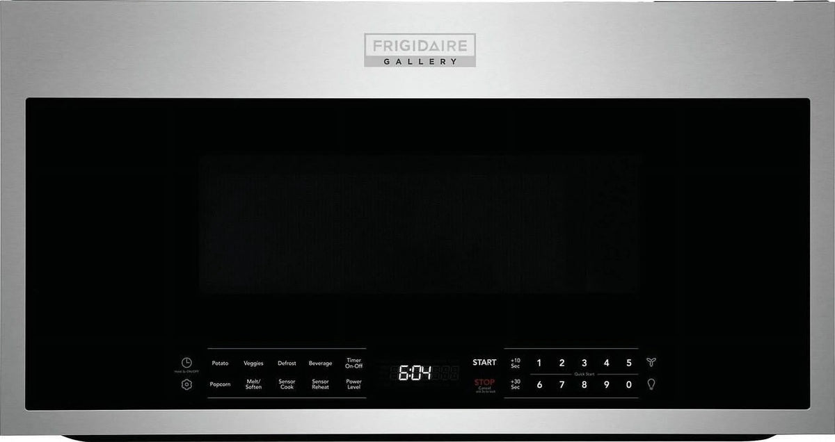 Black Stainless Steel Over The Range Microwave V490