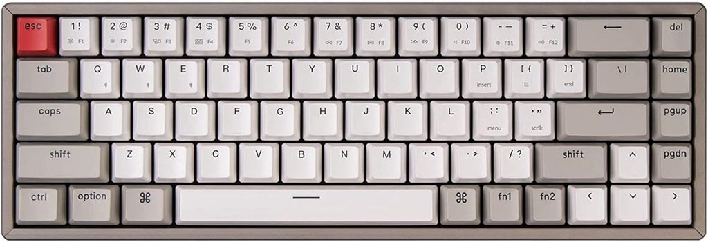 65% Compact 68-Keys Aluminum Frame Wireless Mechanical Keyboard U615