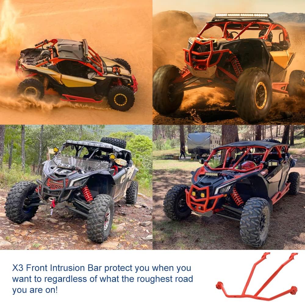 Front Intrusion Bar with Red Powder Coating Y393540