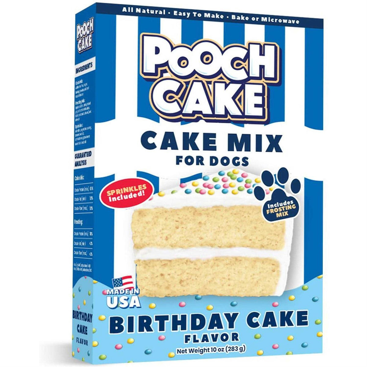 Dog Birthday Cake Mix with Sprinkles S80982