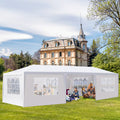 10'x30' Outdoor Canopy Tent with 7 Removable Walls H63838