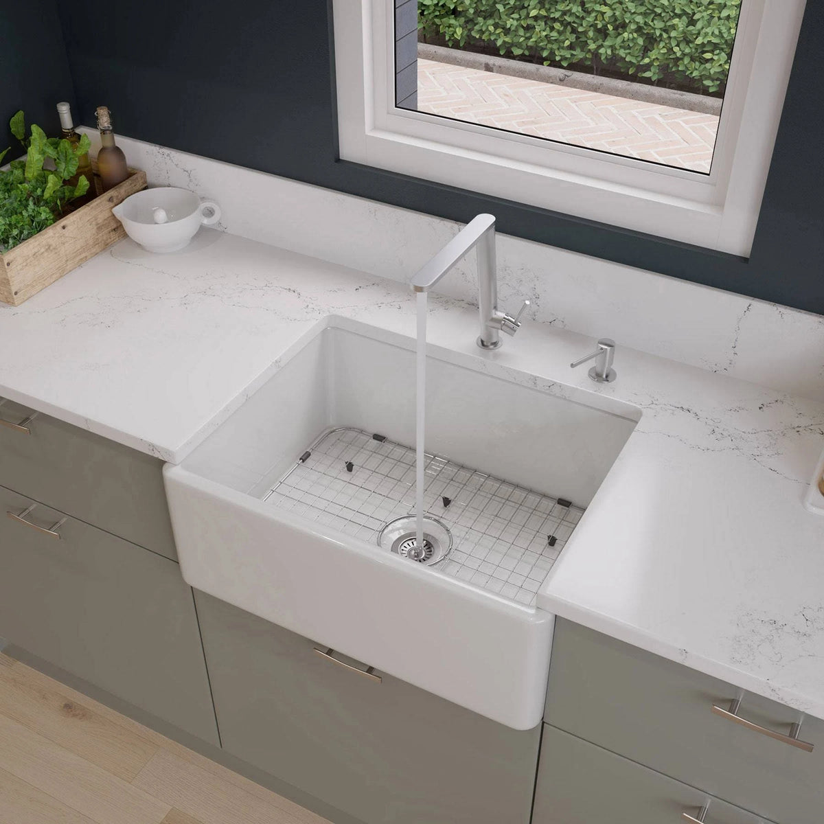 Stainless Steel Kitchen Sink Grid I23485